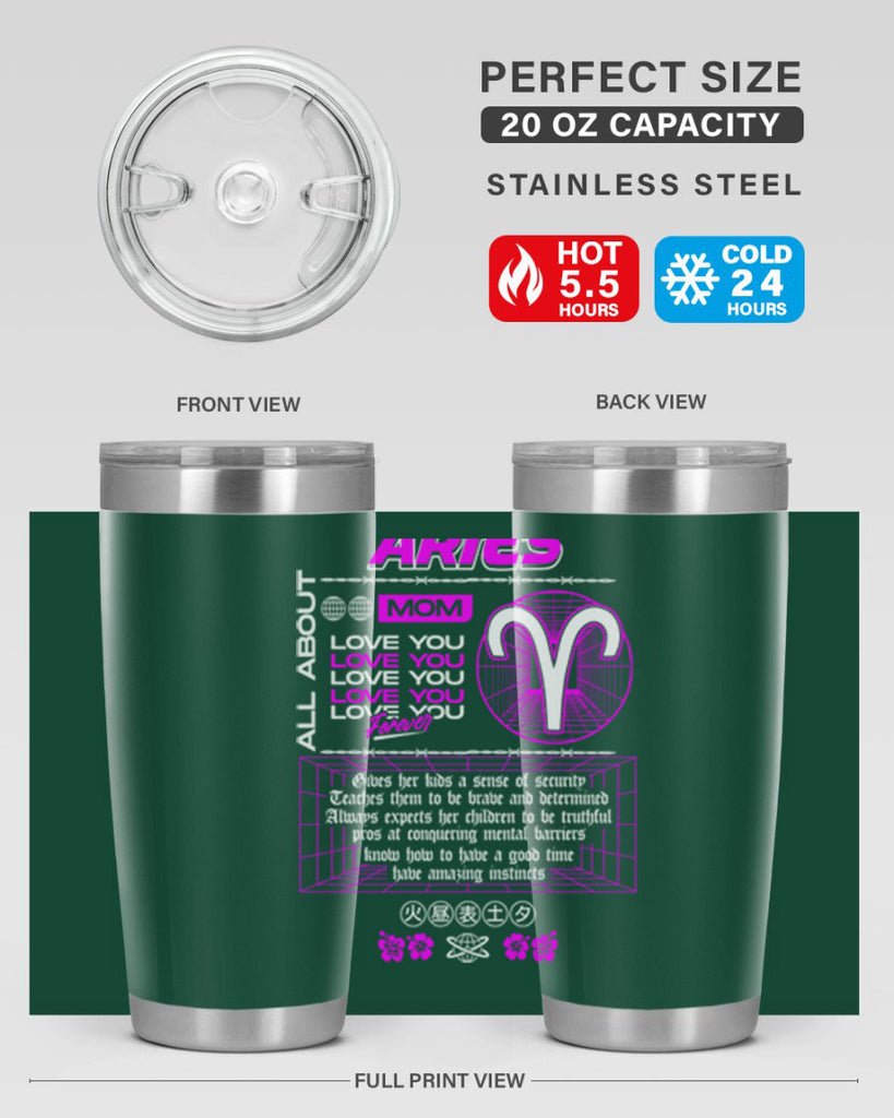 aries 138#- zodiac- Tumbler