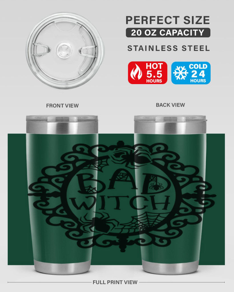 bad witch 92#- halloween- Tumbler