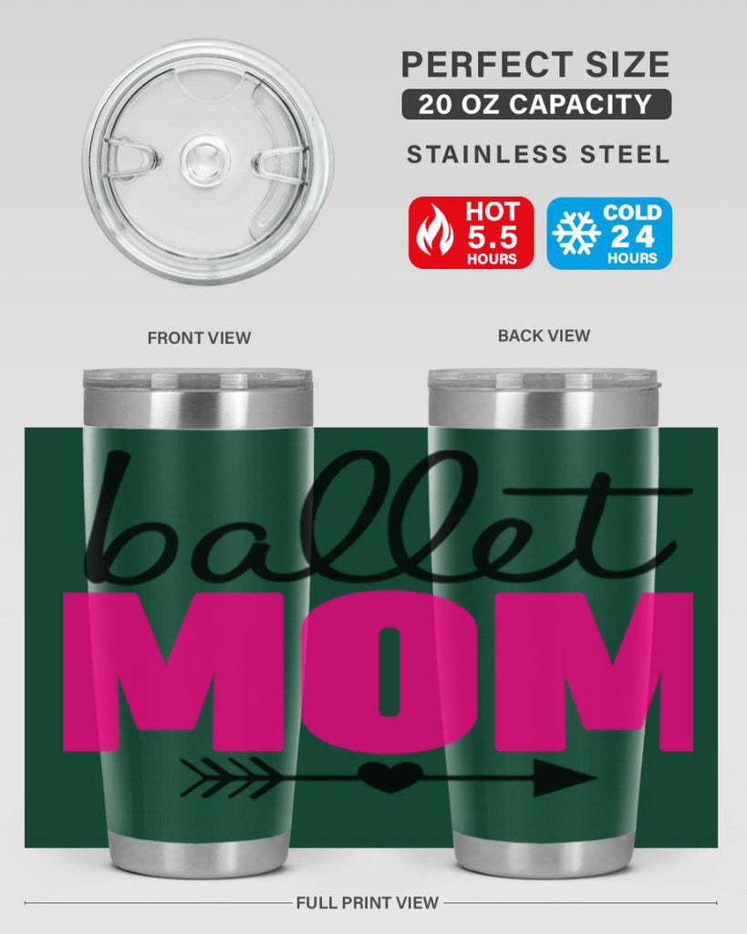 ballet mom 11#- ballet- Tumbler