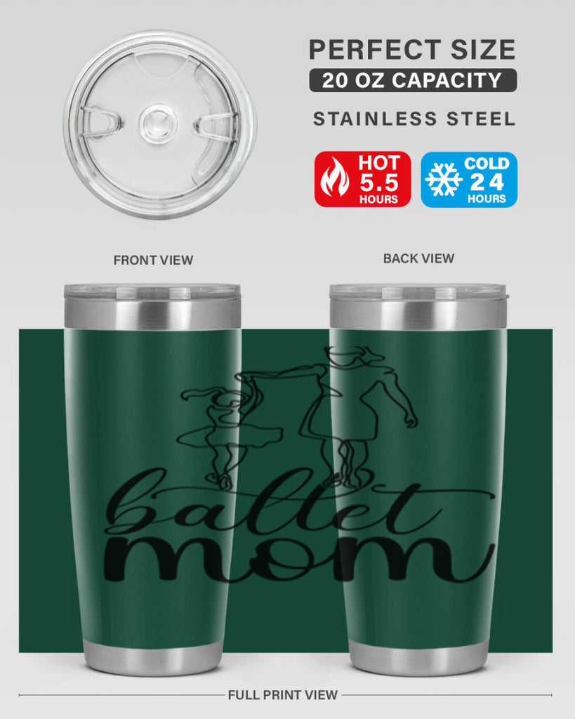 ballet mom17#- ballet- Tumbler