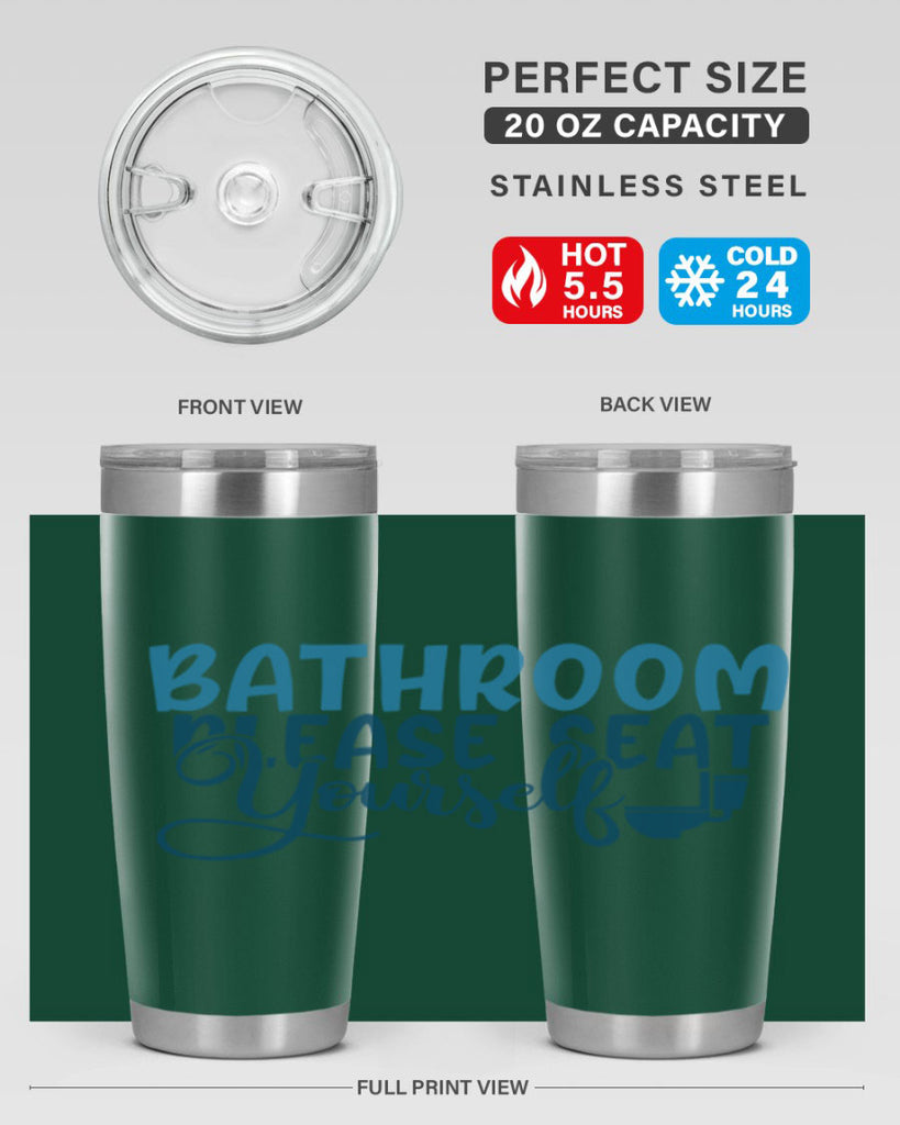 bathroom please seat yourself 92#- bathroom- Tumbler