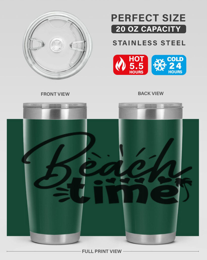 beach time Style 108#- summer- Tumbler
