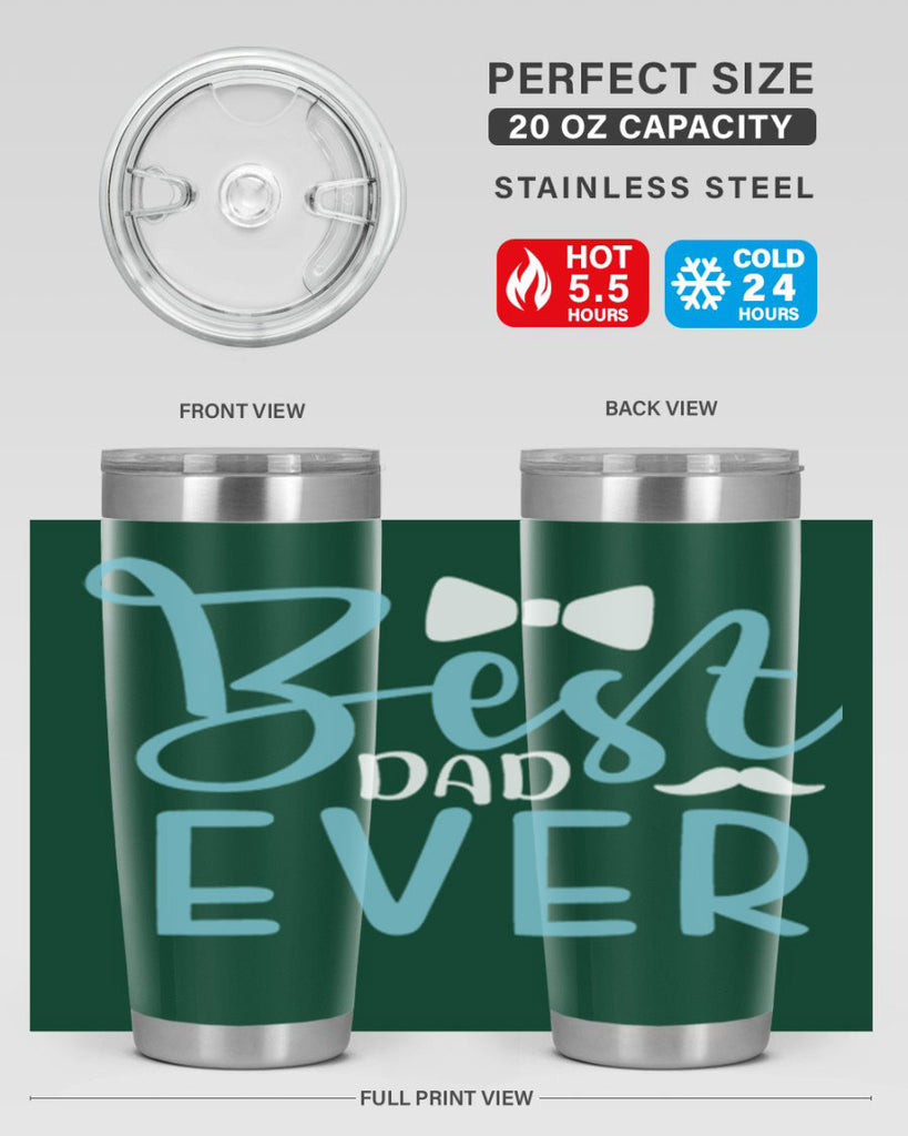 best dad ever 109#- fathers day- Tumbler