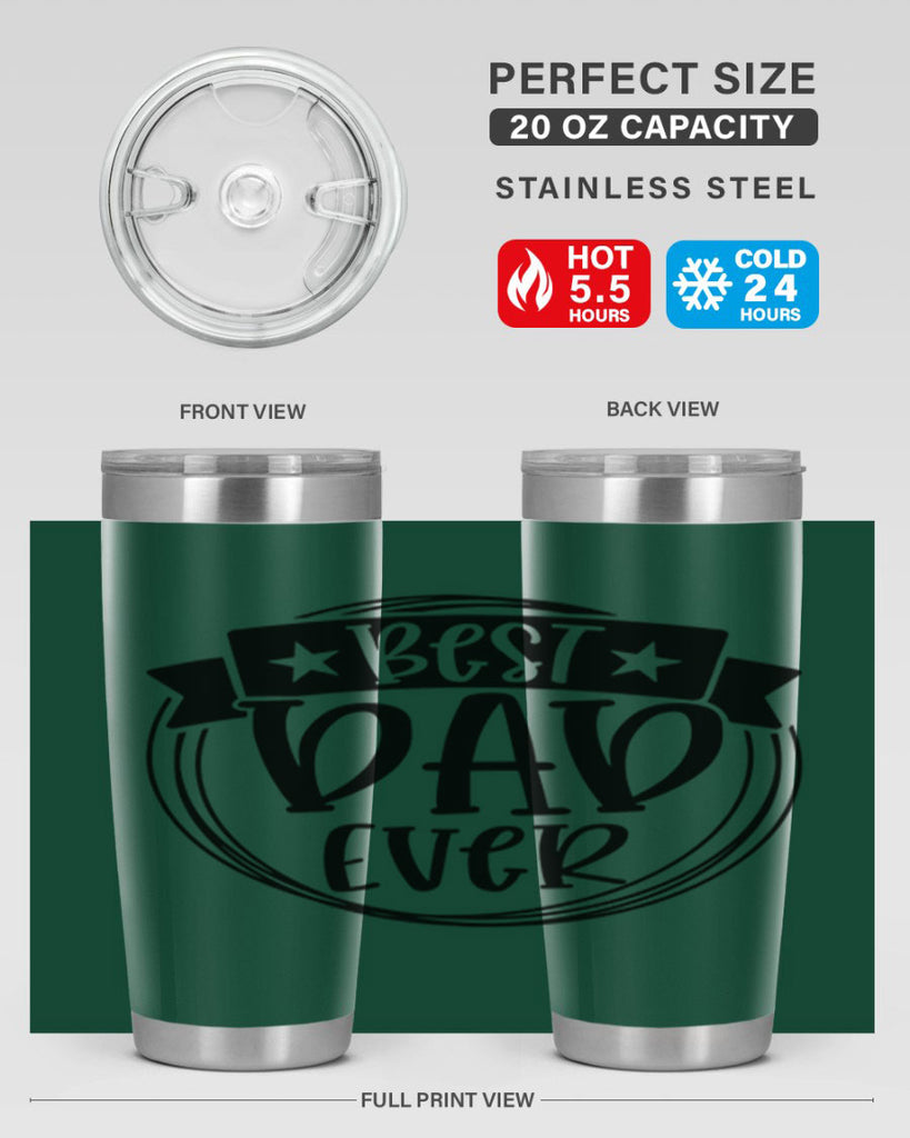 best dad ever 72#- fathers day- Tumbler