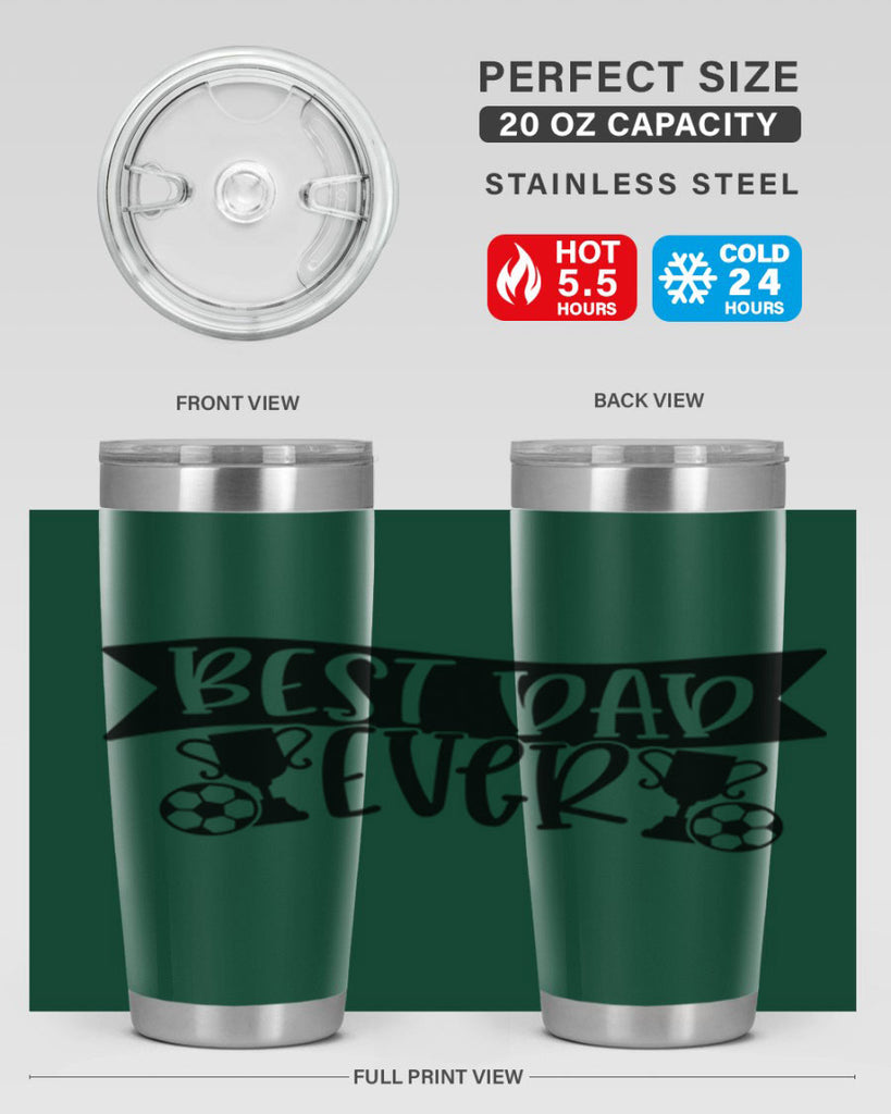 best dad ever 73#- fathers day- Tumbler