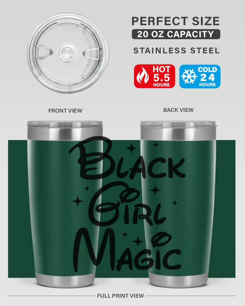 black girl magic 207#- black words phrases- Cotton Tank