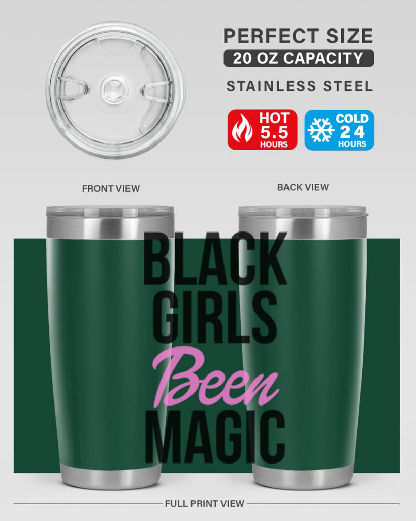 black girls been magic 244#- black words phrases- Cotton Tank