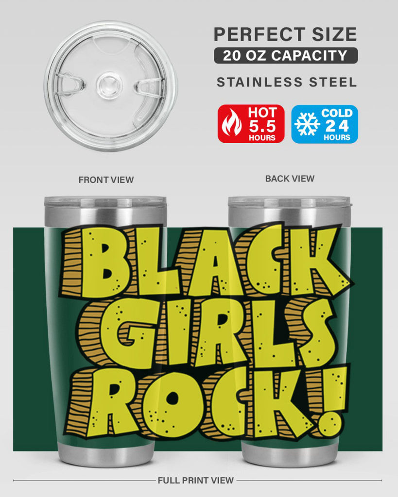 black girls rock school 202#- black words phrases- Cotton Tank