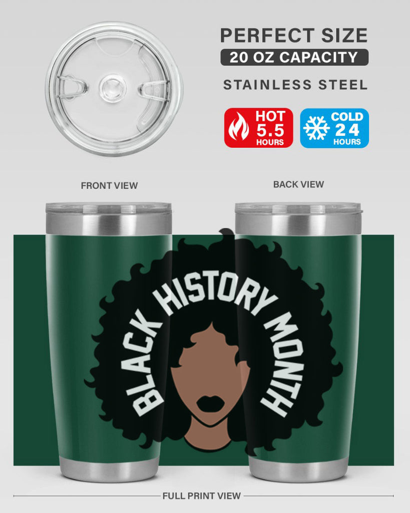 black history month afro woman 239#- black words phrases- Cotton Tank