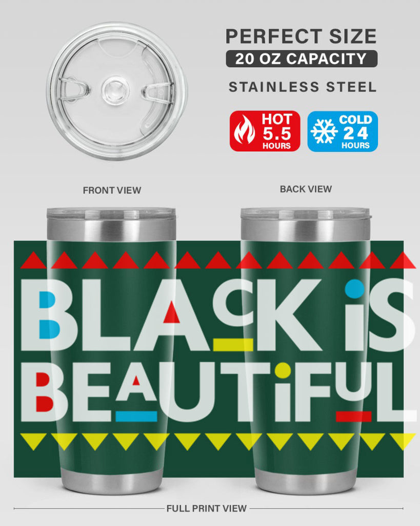 black is beautiful 235#- black words phrases- Cotton Tank