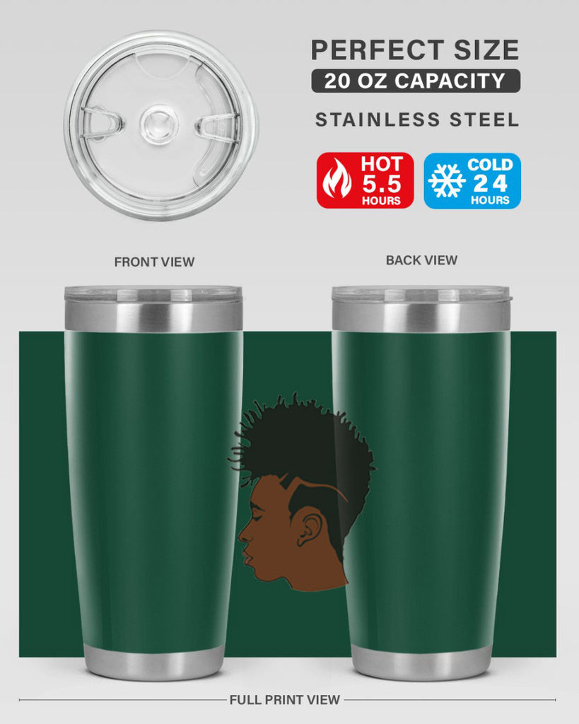 black man 36#- black men - boys- tumbler