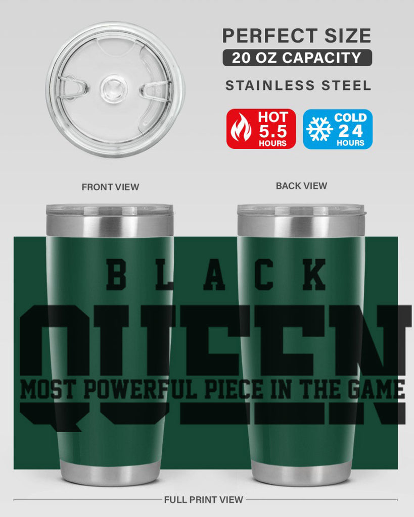 black queen 223#- black words phrases- Cotton Tank