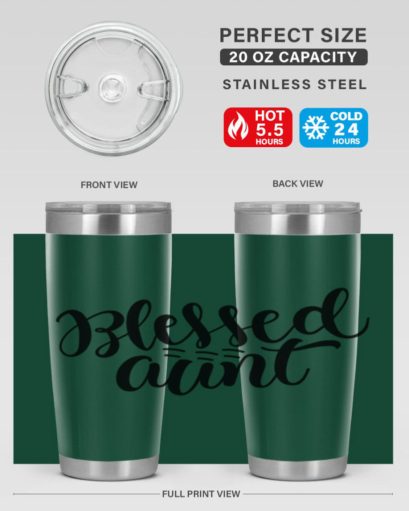 blessed aunt Style 35#- aunt- Tumbler