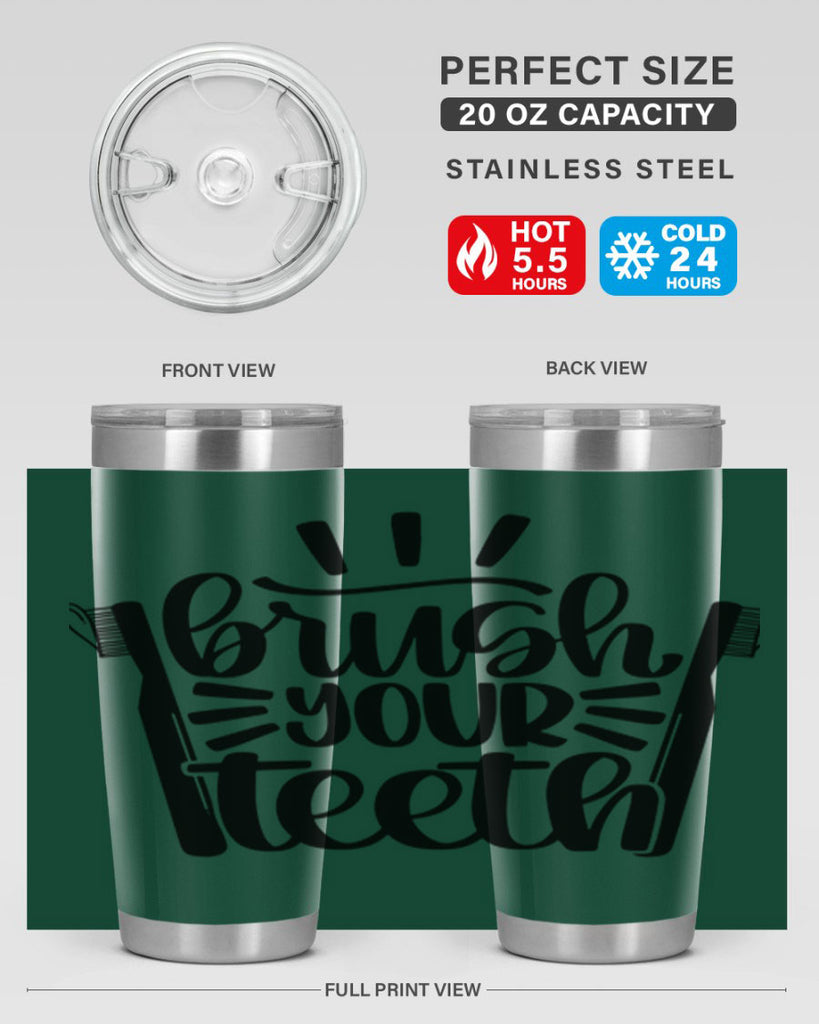 brush your teeth 44#- bathroom- Tumbler