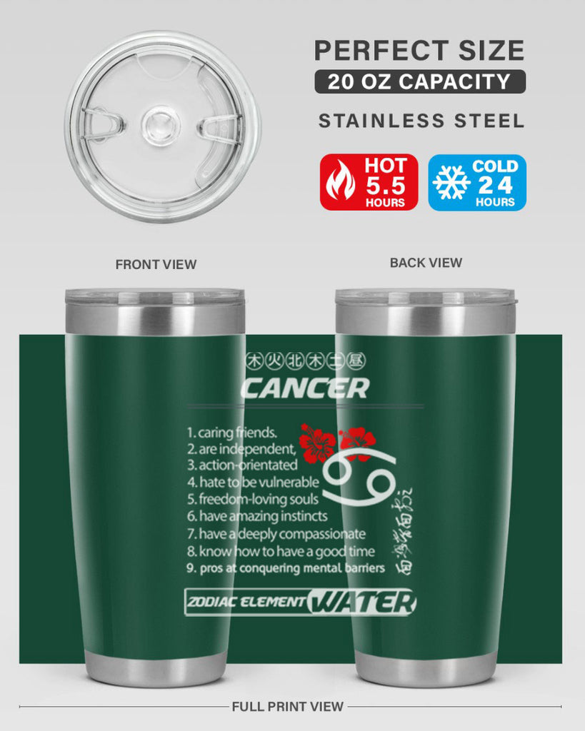 cancer 175#- zodiac- Tumbler