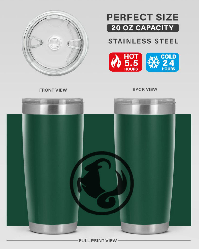 capricorn 203#- zodiac- Tumbler