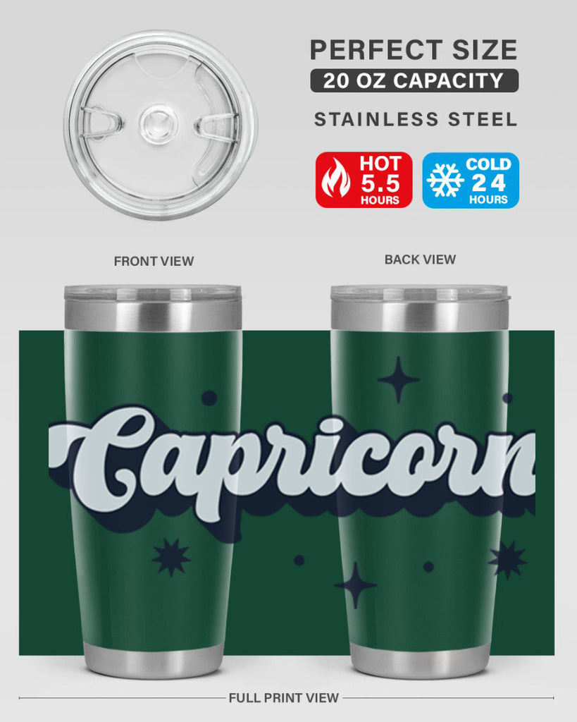 capricorn 205#- zodiac- Tumbler