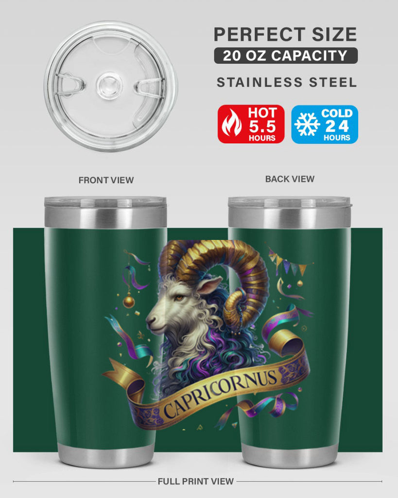 capricorn 209#- zodiac- Tumbler