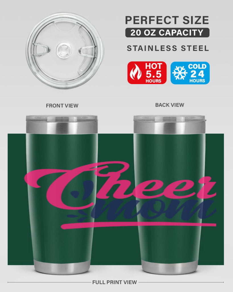 cheer mom 1745#- cheer- Tumbler