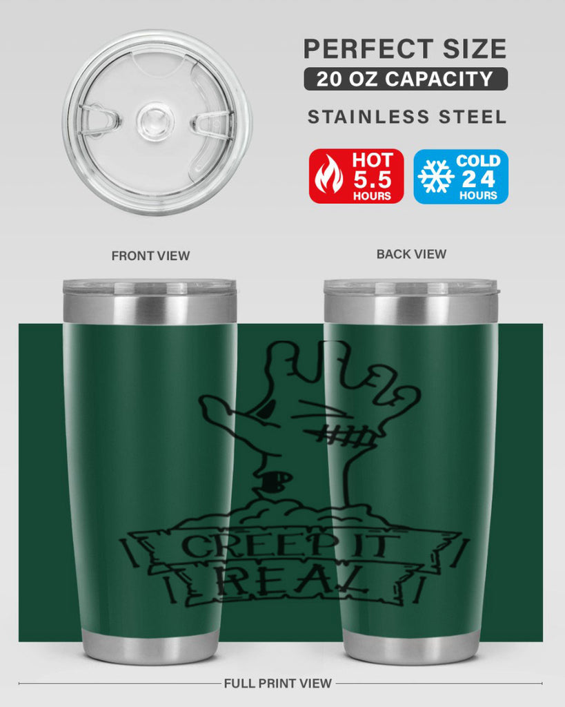 creep it real 81#- halloween- Tumbler