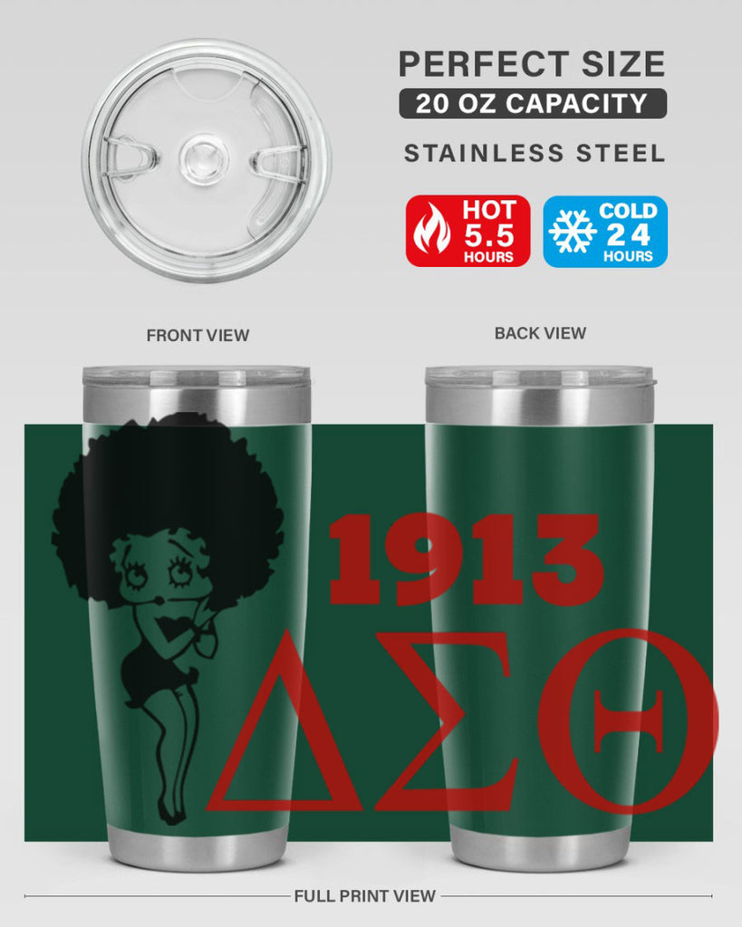 delta sigma theta 4#- black words phrases- Cotton Tank