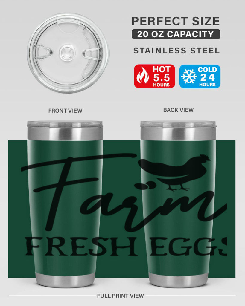 farm fresh eggs design 104#- kitchen- Tumbler
