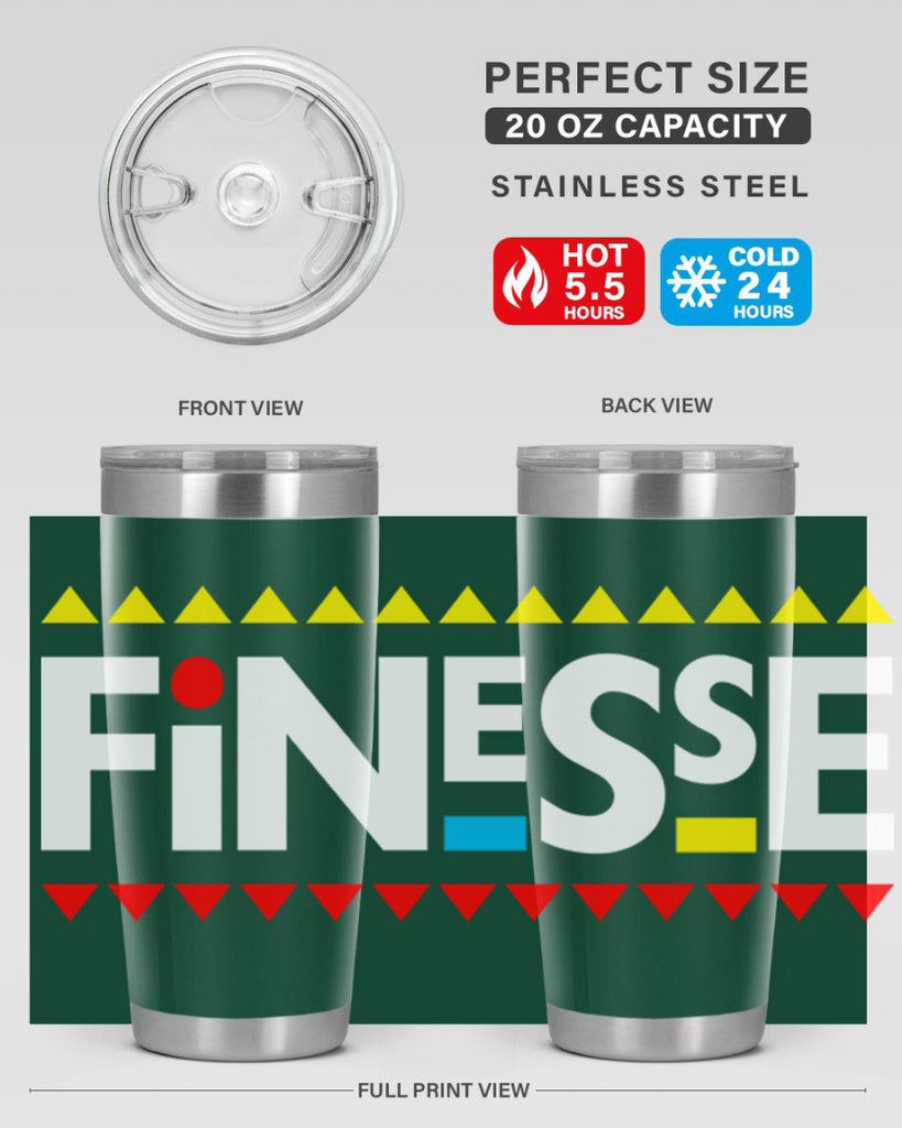 finesse 155#- black words phrases- Cotton Tank