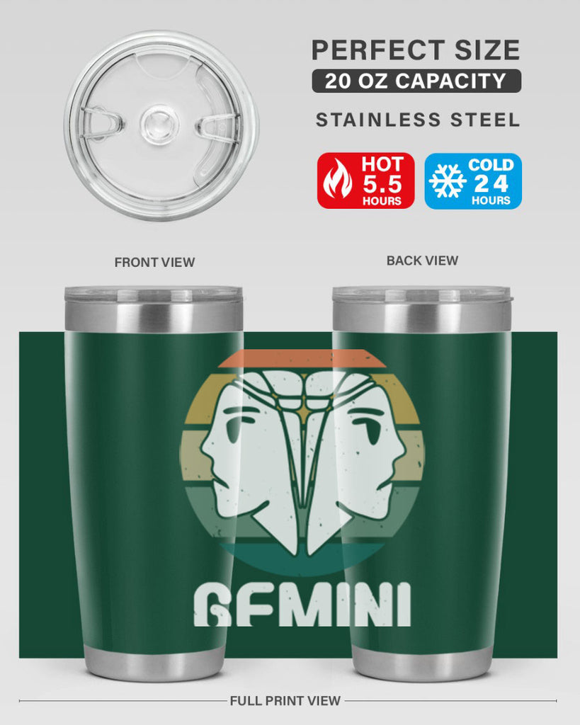 gemini 236#- zodiac- Tumbler