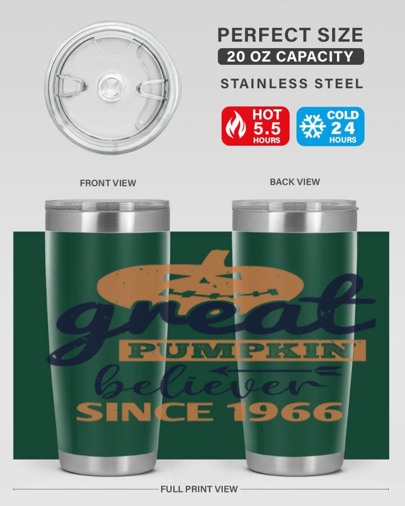 great pumpkin believer since 114#- halloween- Tumbler