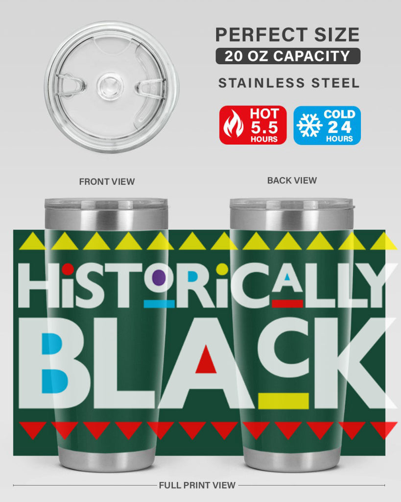 historically black 127#- black words phrases- Cotton Tank