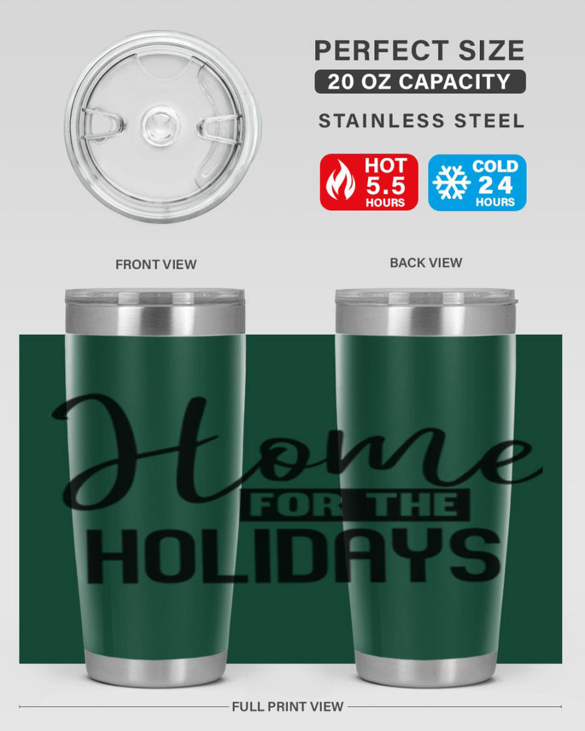 home for the holidays 194#- winter- Tumbler