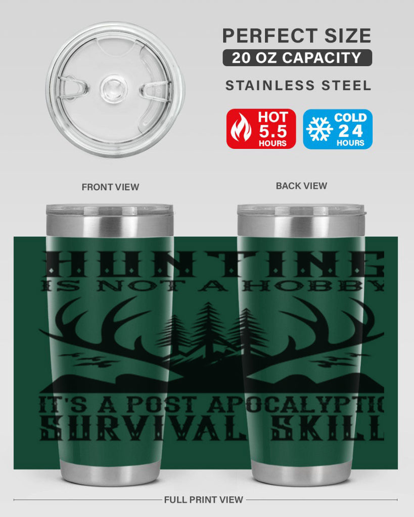 hunting is not 23#- hunting- Tumbler