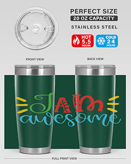 i am awesome Style 18#- autism- Tumbler