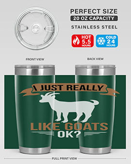 i just really like goats ok Style 3#- goat- Tumbler