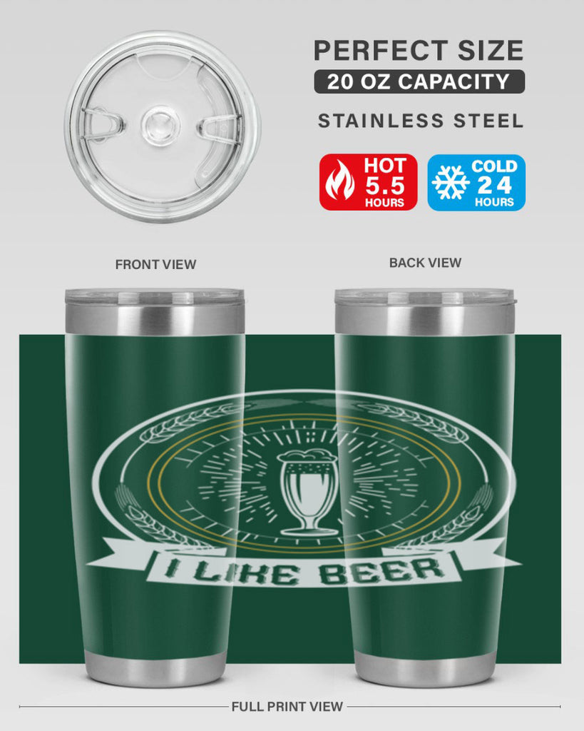 i like beer 77#- beer- Tumbler