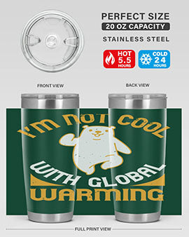 i’m not cool with global warming 18#- Bears- Tumbler