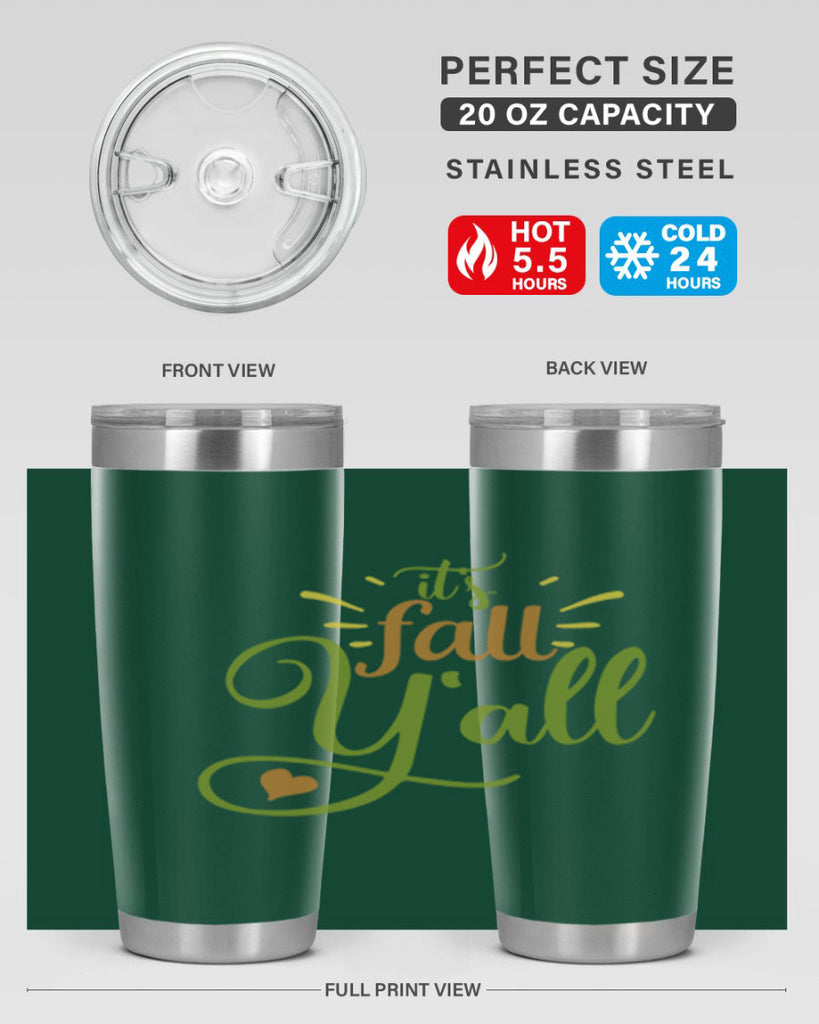 its fall yall 53#- thanksgiving- Tumbler