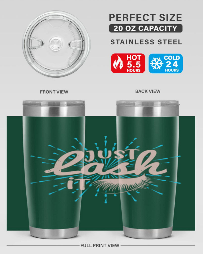 just lash it Style 199#- make up- Tumbler