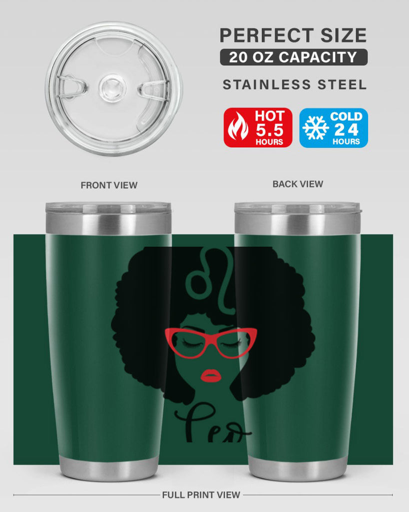 leo 298#- zodiac- Tumbler