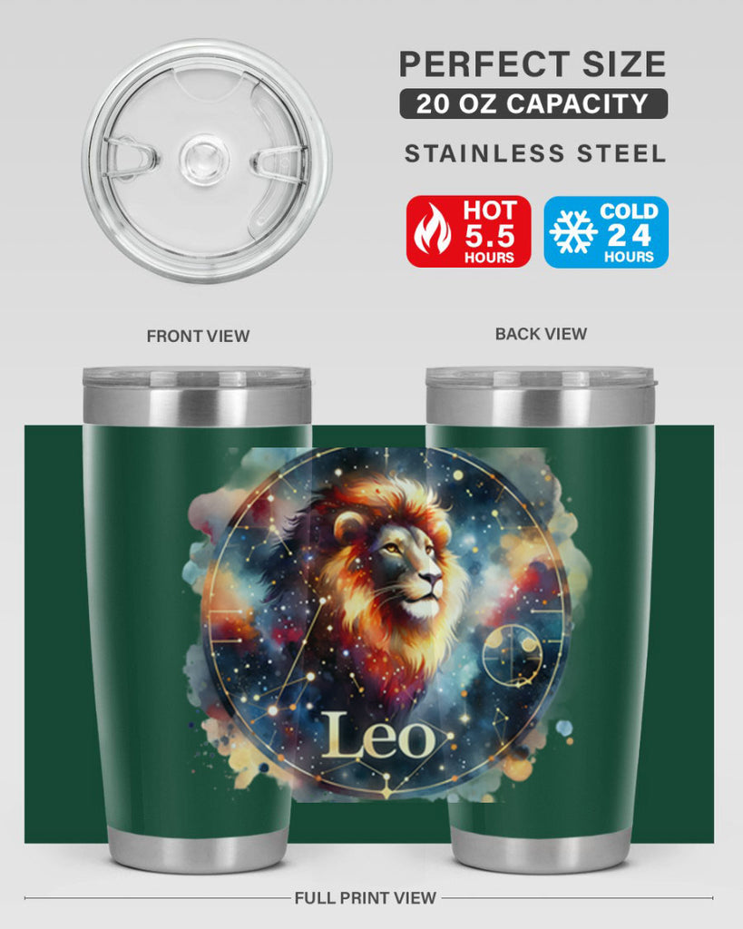 leo 312#- zodiac- Tumbler