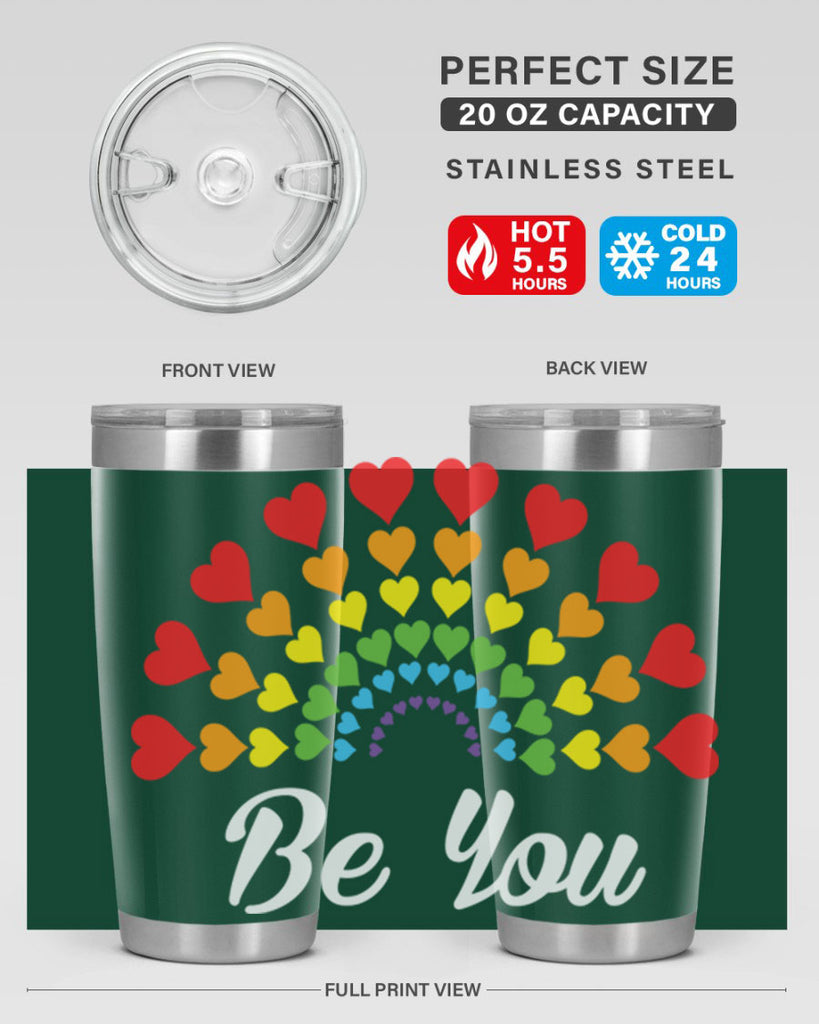 lgbtq be you rainbow heart lgbt 90#- lgbt- Tumbler