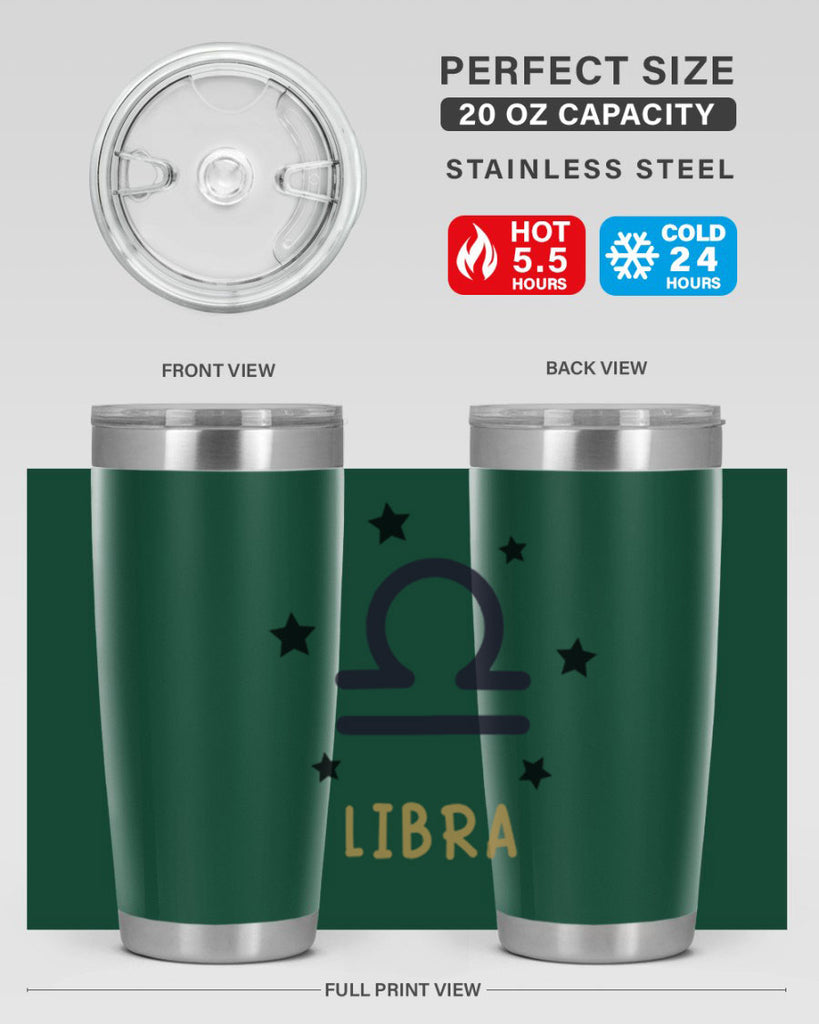 libra 336#- zodiac- Tumbler