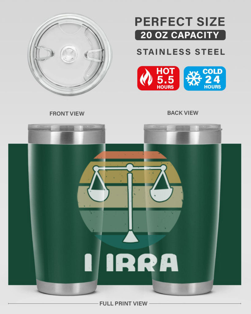libra 337#- zodiac- Tumbler