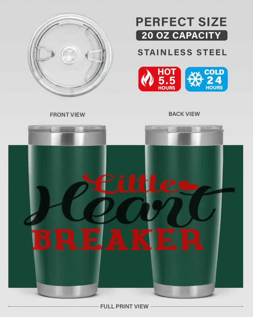 little heart breaker 76#- valentines day- Tumbler