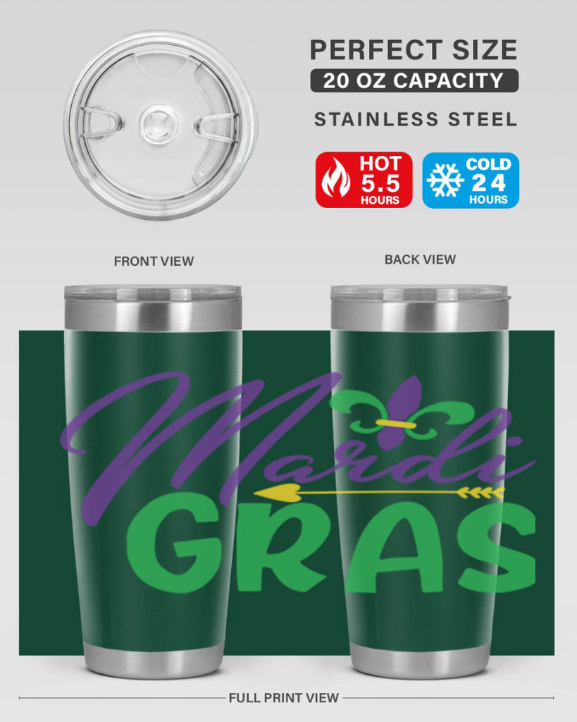 mardi gras 76#- mardi gras- Tumbler