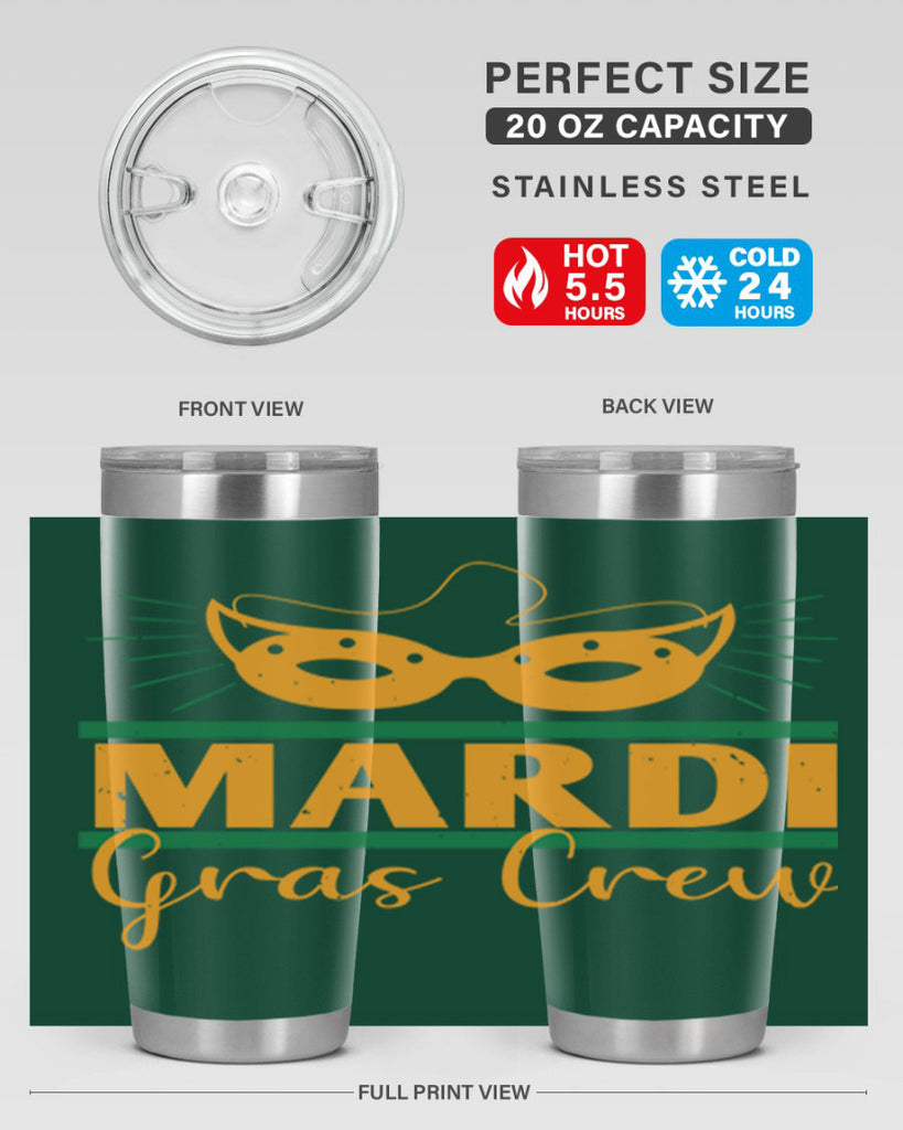 mardi gras crew 48#- mardi gras- Tumbler