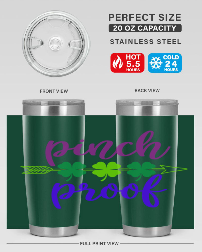 pinch proof 3#- mardi gras- Tumbler