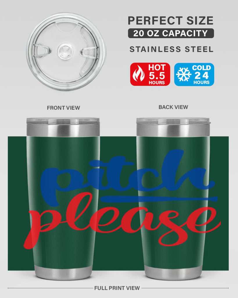 pitch please 2048#- baseball- Tumbler
