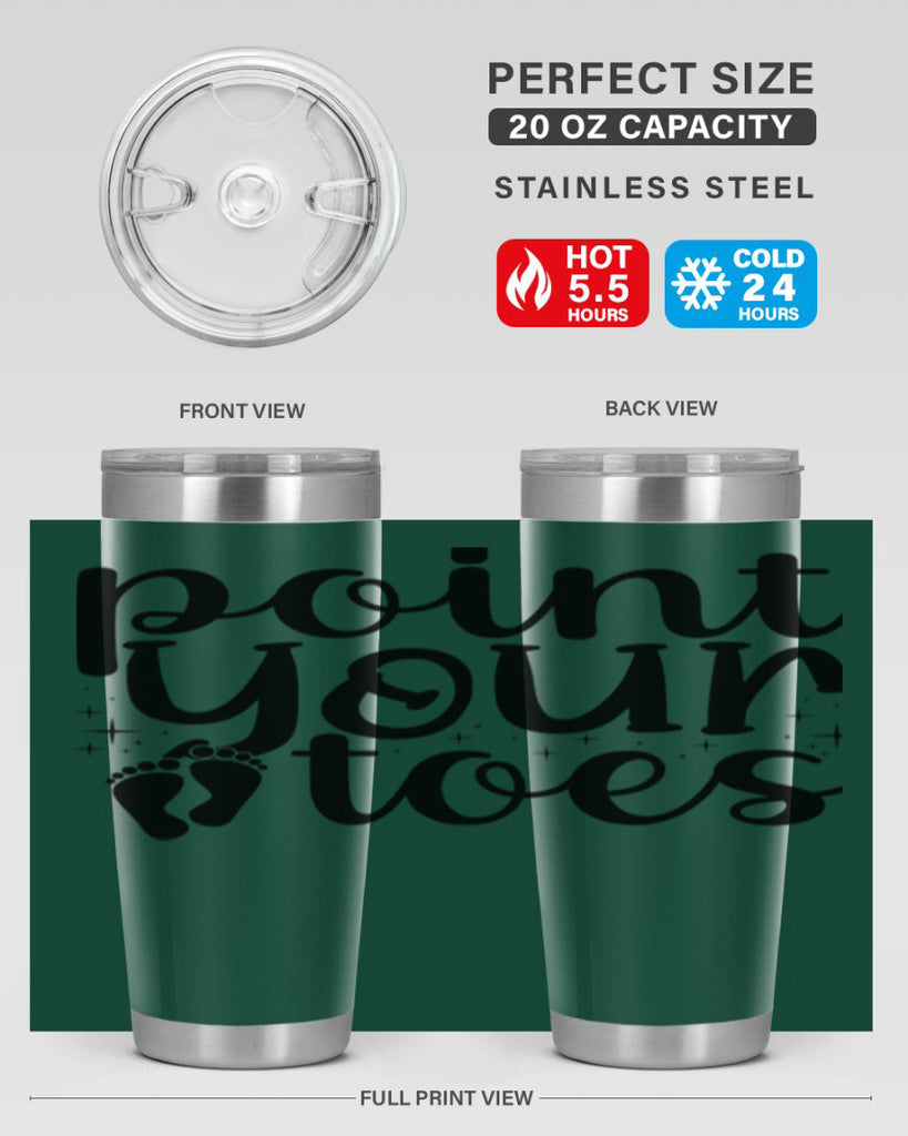 point your toes67#- ballet- Tumbler