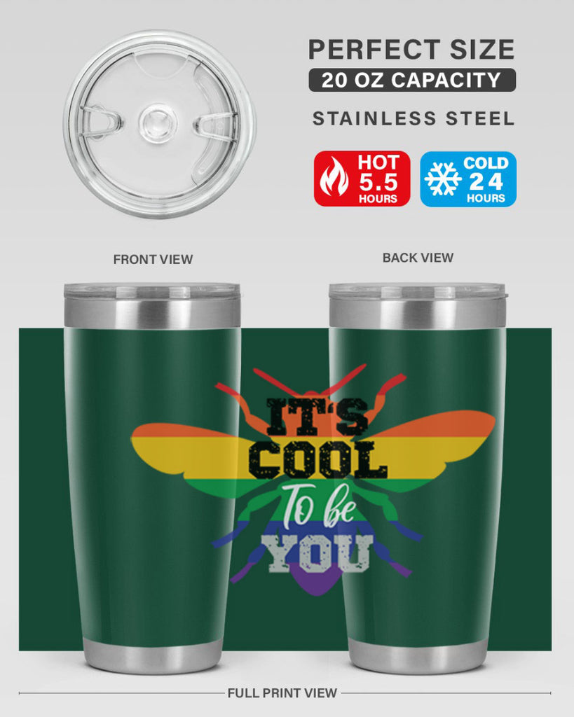 pride bee cool 70#- lgbt- Tumbler